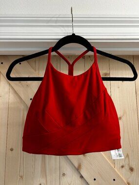 Lululemon Flow Y Wrap Front High Neck Bra